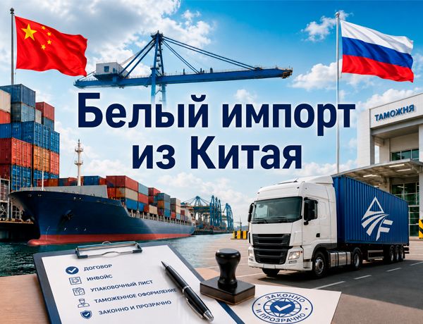 Белый импорт из Китая в Россию — контейнерная доставка и таможенное оформление с компанией «ЛАЗУРИТ»