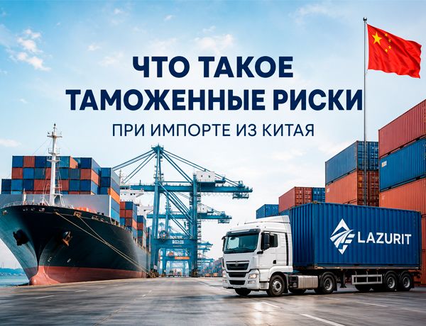 Что такое таможенные риски при импорте из Китая — доставка грузов компанией «ЛАЗУРИТ»