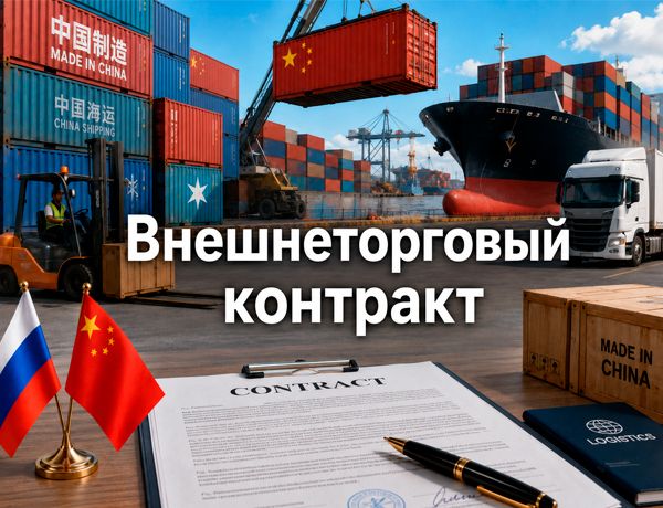 Внешнеторговый контракт с китайским поставщиком и организация международной перевозки грузов