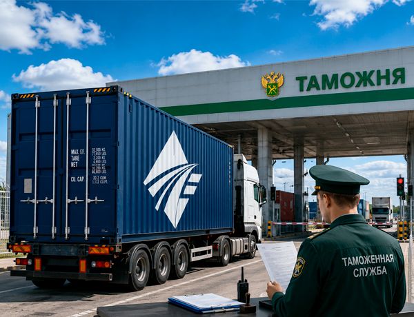 Таможенное оформление контейнерного груза на пограничном терминале с участием таможенного брокера