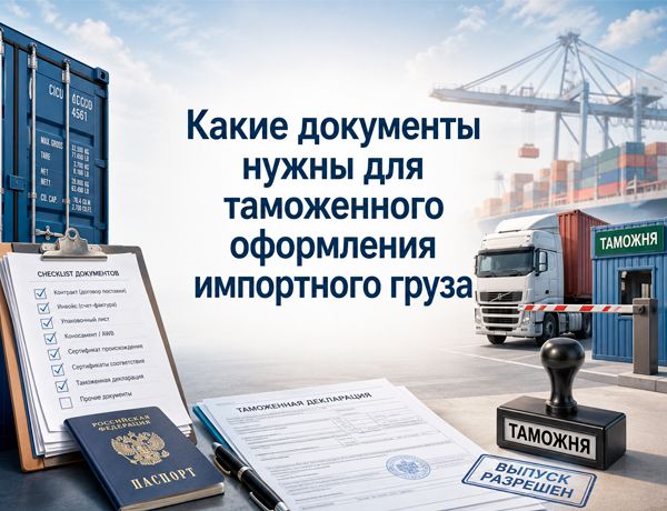 Какие документы нужны для таможенного оформления импортного груза