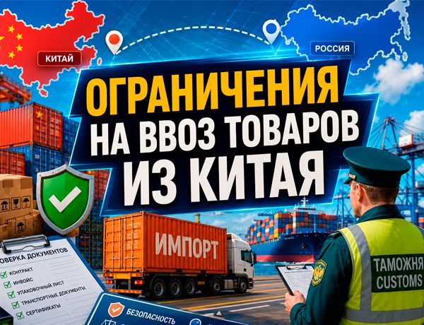 Ограничения на ввоз товаров из Китая в Россию — таможенная проверка документов и грузов