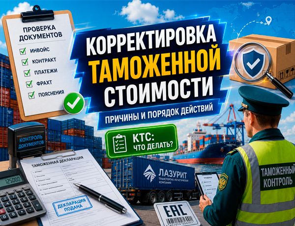 Корректировка таможенной стоимости — проверка документов, причины КТС и порядок действий импортера
