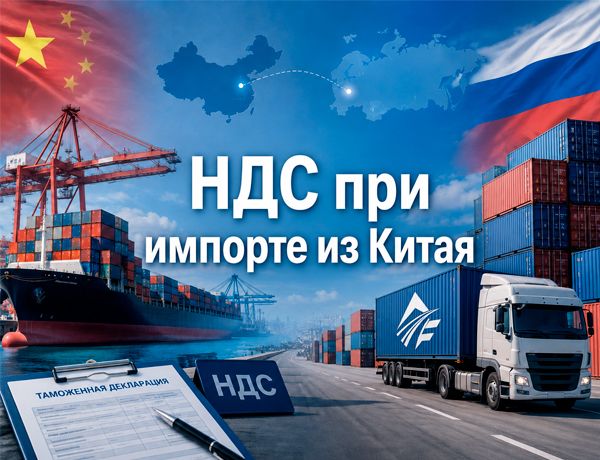 НДС при импорте товаров из Китая в Россию — контейнерная доставка и таможенное оформление компанией «ЛАЗУРИТ»