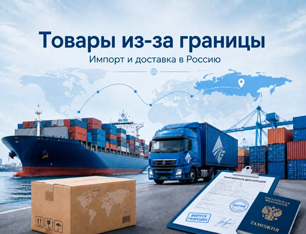 Товары из-за границы — международная доставка грузов в Россию морским и автомобильным транспортом