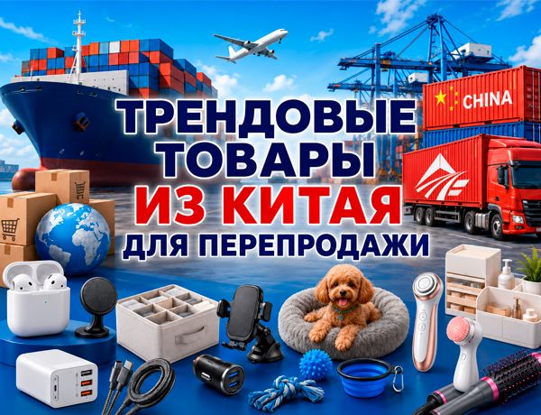 Трендовые товары из Китая для перепродажи с доставкой транспортно-логистической компанией «ЛАЗУРИТ»