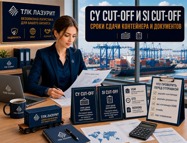CY Cut-off и SI Cut-off — сроки сдачи контейнера и документов при перевозке из Китая | ТЛК ЛАЗУРИТ