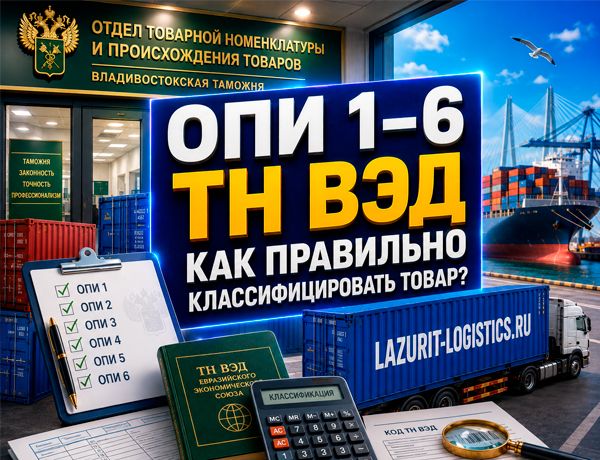 Основные правила интерпретации ТН ВЭД ОПИ 1–6 — классификация товаров при импорте из Китая