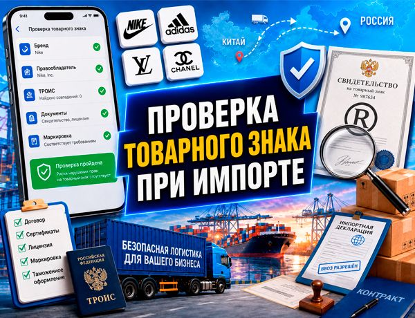 Проверка товарного знака при импорте товаров из Китая — документы, ТРОИС и таможенное оформление