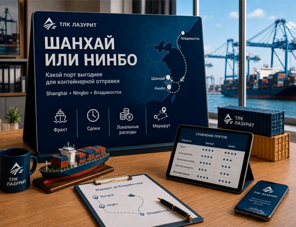 Шанхай или Нинбо — сравнение портов Китая для контейнерной доставки в Россию | ТЛК ЛАЗУРИТ