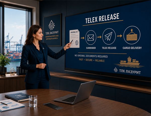Telex Release при доставке из Китая — получение груза без оригинала коносамента