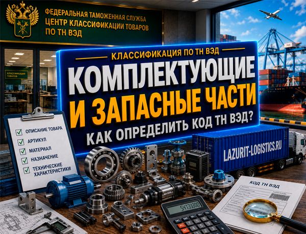Классификация комплектующих и запасных частей по ТН ВЭД при импорте из Китая