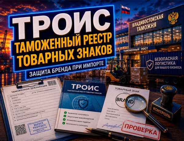 ТРОИС — таможенный реестр товарных знаков при импорте и проверка бренда на таможне