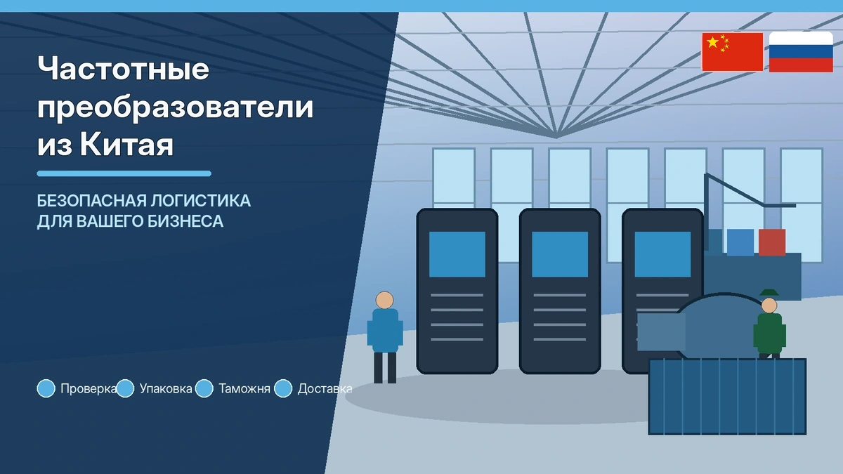 Частотные преобразователи из Китая: промышленный привод, контроль и доставка