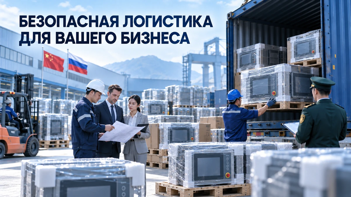 HMI-панели из Китая: операторские панели, промышленная автоматика и контейнерная доставка