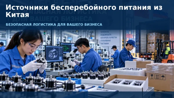 Источники бесперебойного питания из Китая: электрооборудование, контроль и безопасная поставка