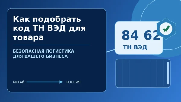 Как подобрать код ТН ВЭД для товара из Китая: классификация и проверка документов