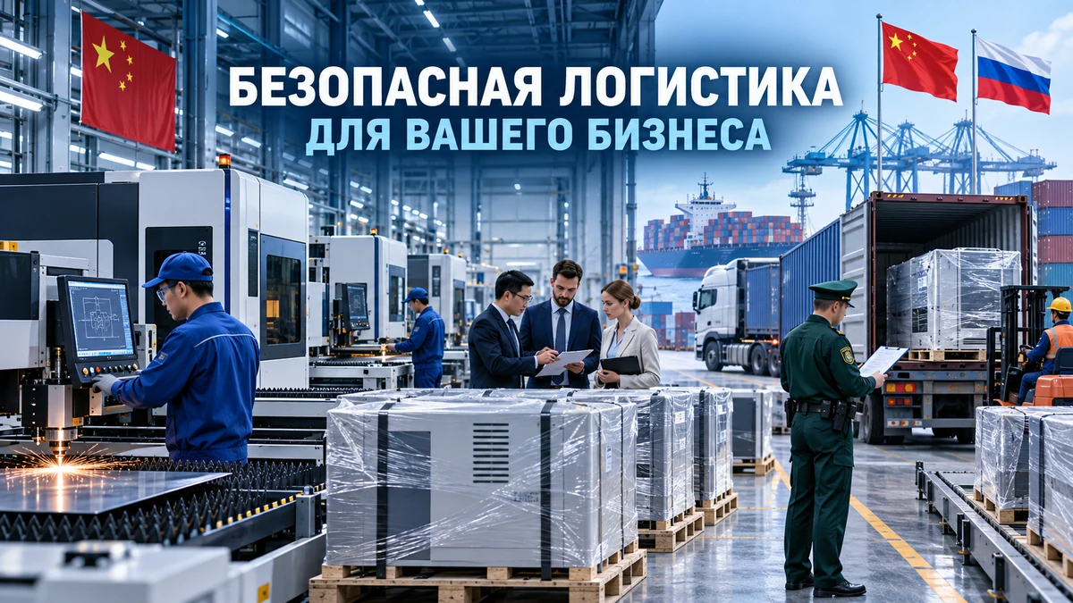 Безопасная логистика лазерных станков из Китая: производство, упаковка и таможенный контроль