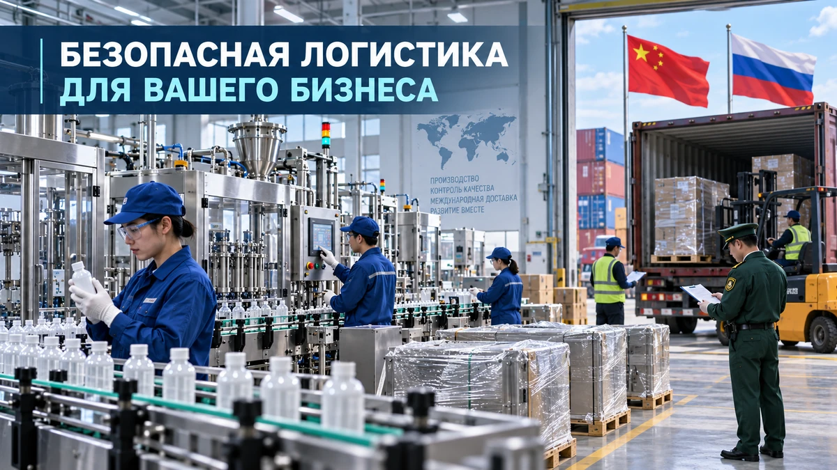 Безопасная логистика оборудования водоочистки из Китая: деловые переговоры, склад и международная поставка