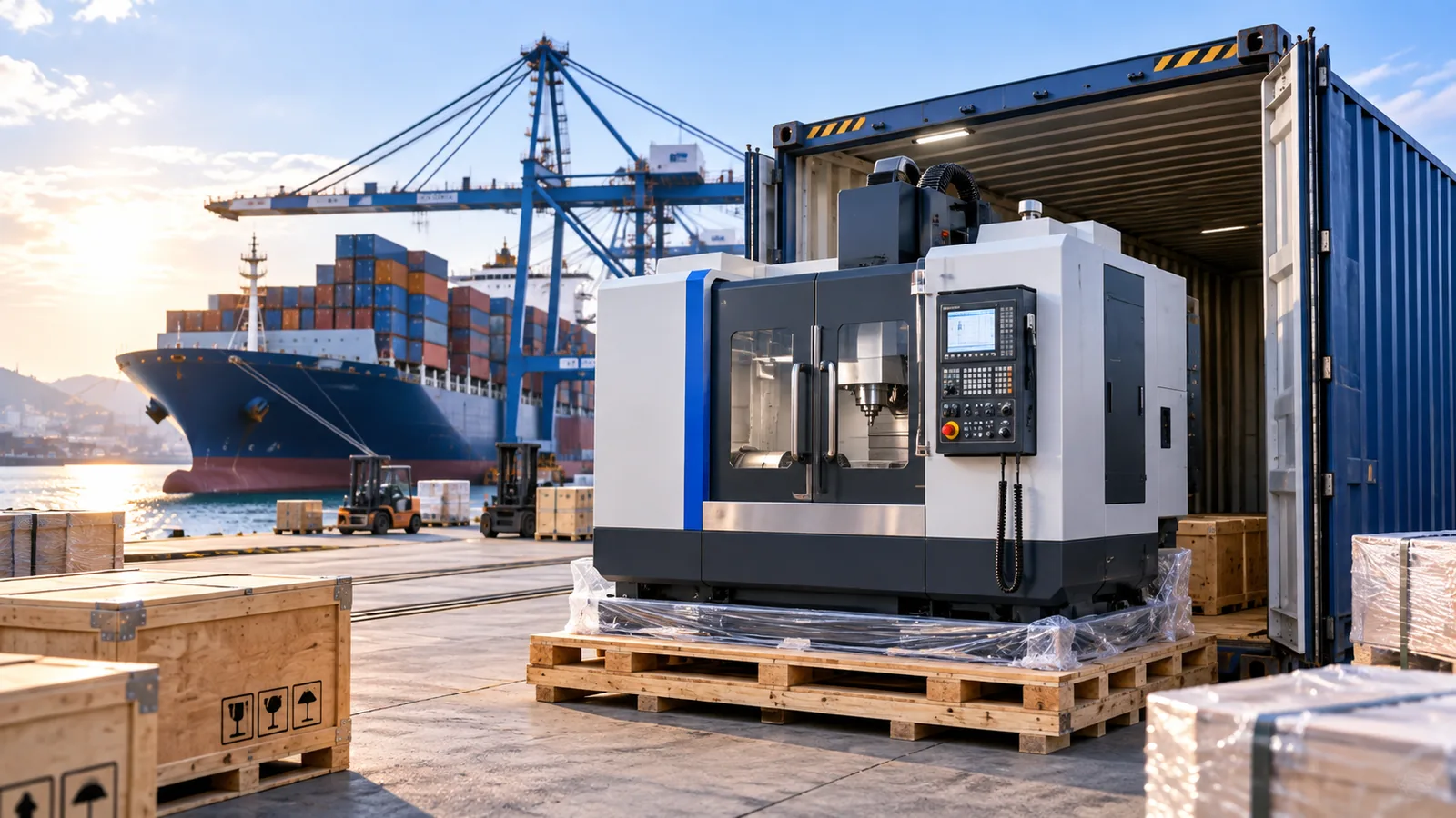 Станки из Китая — CNC-оборудование и контейнерная доставка в Россию