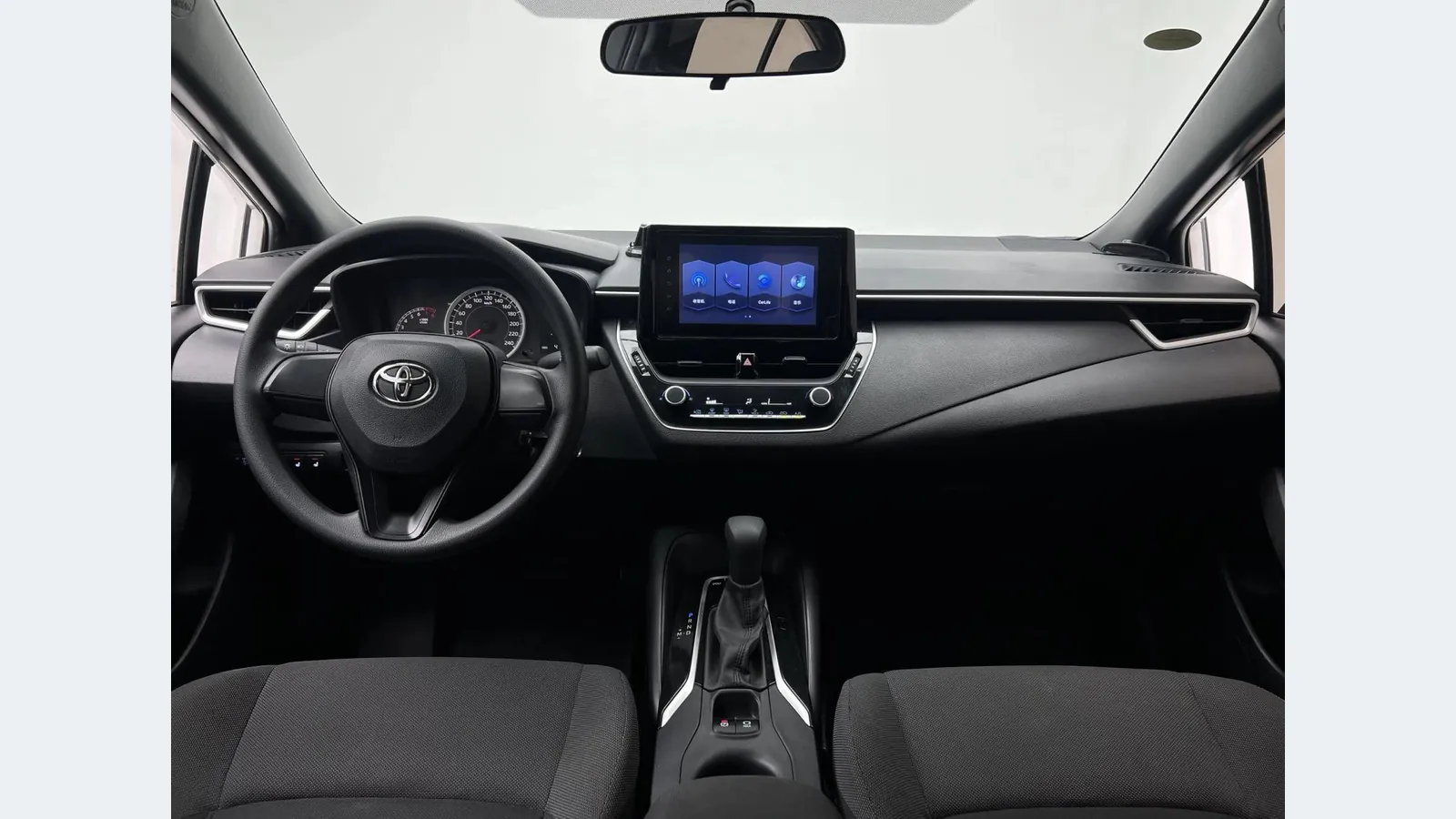 Передняя панель и центральная консоль Toyota Levin